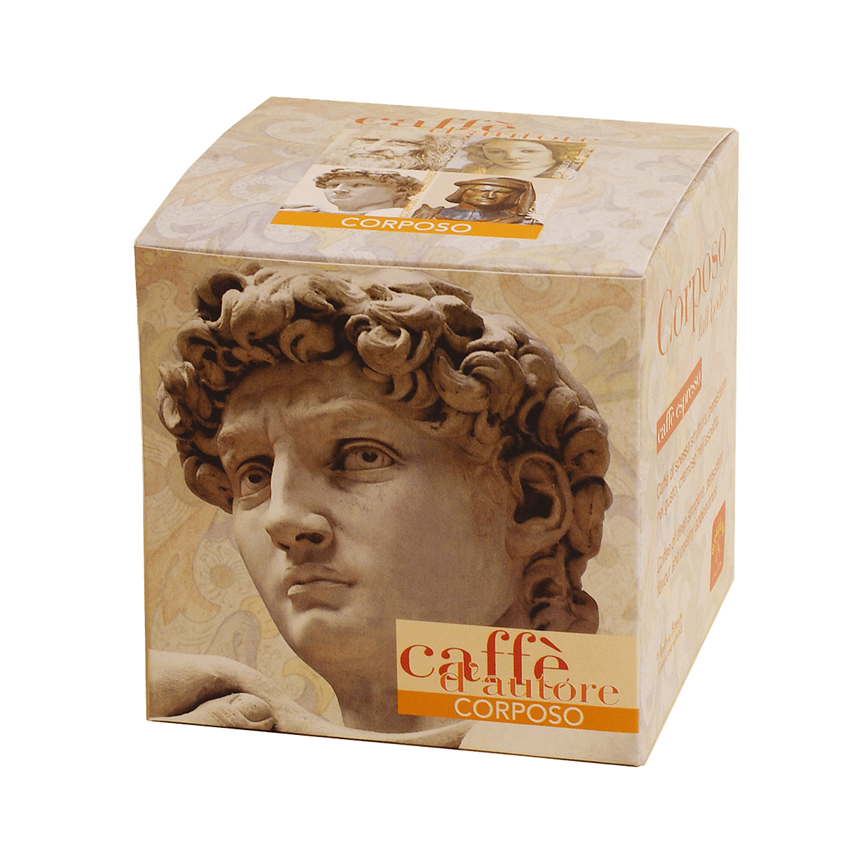 café corsé moulu Davide – 2 × 125 g