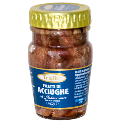 filets anchois huile italiens goût mer antipasti bruschettes