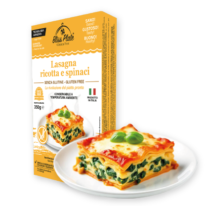 lasagne ricotta épinards sans gluten végétarienne certifiée