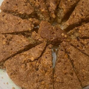 Tarte noix et miel